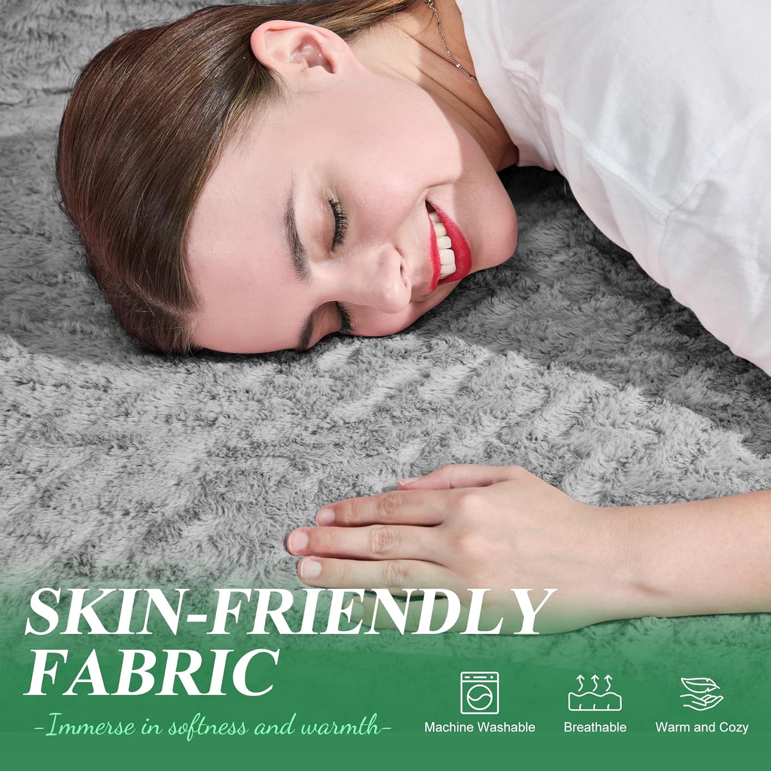 Hobestluk Bean Bag Chair Big Bean Bag Lounger for Adults Bean Bag Couch with Memory Foam Filled for Living Room, Bedroom or Balcony (Chevron Plush Grey)